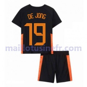 Maillot de Foot Pays-Bas Luuk de Jong 19 Extérieur UEFA EURO 2020 - Enfant